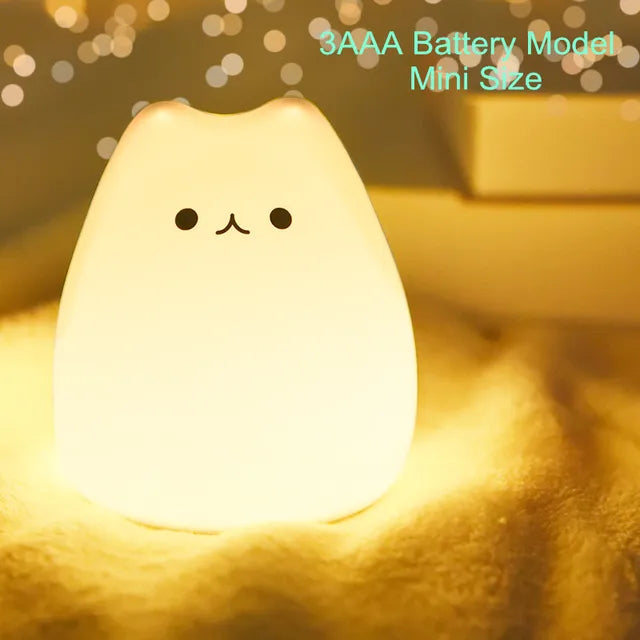 Touch Sensor Remote Cat Lamp