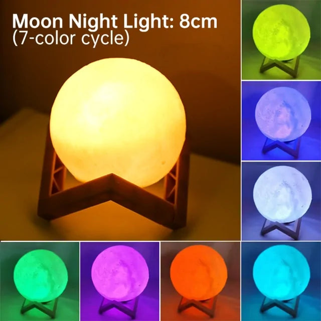 LED Moon Lamp