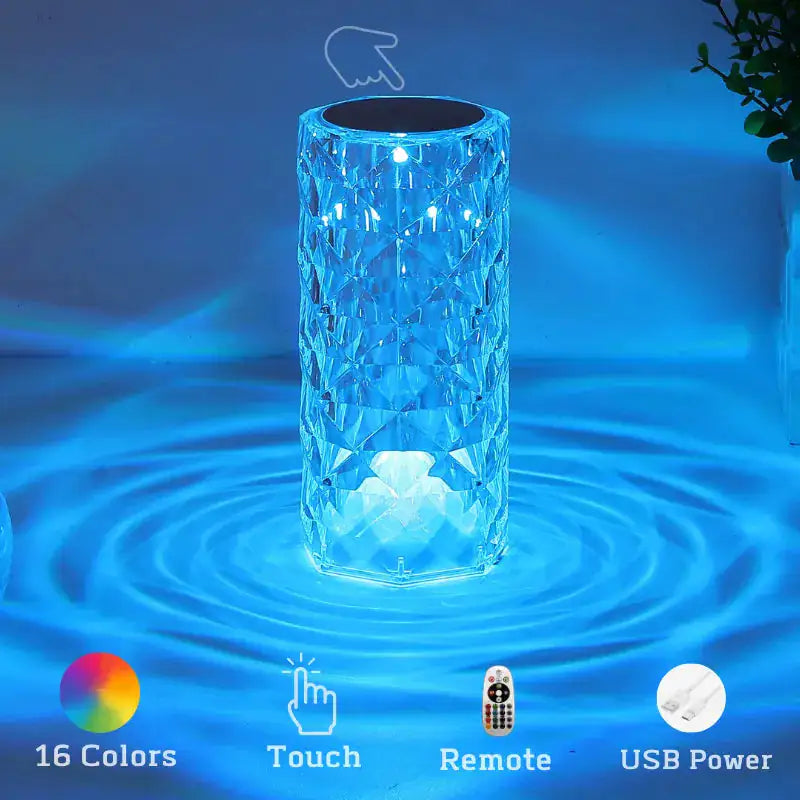 One Touch Crystal Lamp